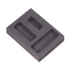 IWOWHERO Graphite Ingot Mold with Slots Melting Casting Mould for