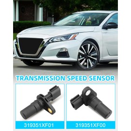 JUWEVAZU Transmission Speed Sensor Fit for Nissan Altima, Replace 319351XF00 319351XF01