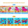 Wooden Puzzle, 3D Wooden Puzzle for Children, Dinosaur Toy, Wooden