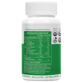 Griibok | Hongo Cola de Pavo | 90 cápusulas de 330 mg c/u | Orgánico Vegano Sin Gluten