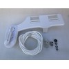 NuFlush Toilet seat bidet, Combination hot and cold water Bidet