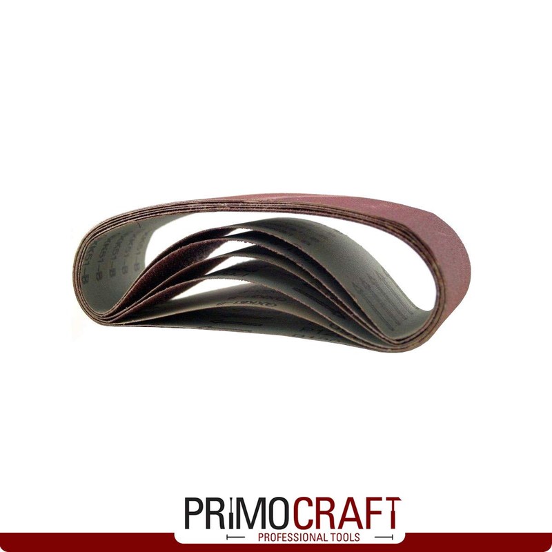 24 x Belt Sandpaper 65 x 410 mm Grit 40/60/80/100/120/150