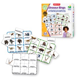 The Learning Journey: Match It! Bingo Dinosaurs - Board Games & Activities for Preschool and Kindergarten - Multiplayer Games for Children Ages 3 and Up