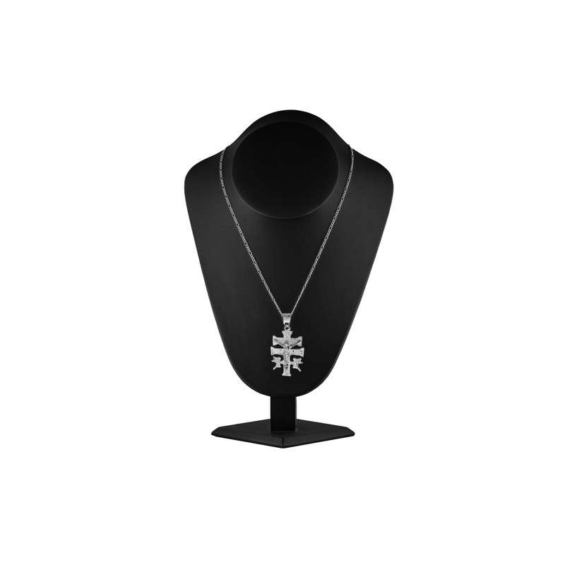 Cruz de Caravaca en Plata 925 - Collar Hombre o
