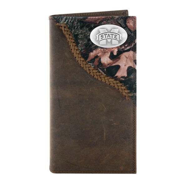 NCAA Mississippi State Bulldogs Zep-Pro Roper Concho Wallet, Camouflage