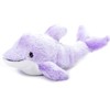 The Petting Zoo Purple Dolphin Stuffed Animal Plushie, Gifts for