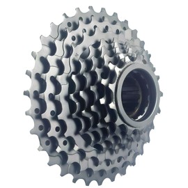 VERKSTAD Gray Bicycle Freewheels, 8 Speed Freewheels 13-32T Locating Bicycle Freewheels, Threaded Freewheels, Bicycle Replacement Parts for Mountain Bike Road Bike