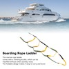 5 Steps Boarding Rope Ladder Portable Universal Boat Rope Ladder