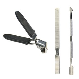 JIEHU 1 Set Wide Jaw Slanted Nail Clippers, Large Slanted Nail Clippers, Wide Jaw Nails Clippers for Elderly Men Women