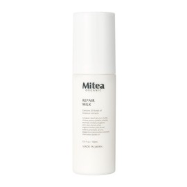 Mitea ORGANIC Repair Milk, 3.4 fl oz (100 ml), Milk Lotion, W Fermented Somal Capsule, Hali, Transparent, All-in-One Organic