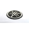 Yamaha Genuine Resin Coated Sticker Diameter 55mm Silver/Black