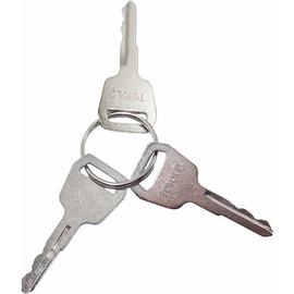 SPJIUQI 3Pcs 511416 TOYO416 Ignition Keys 57421-22060-71 ELI80-0141 Compatible with Toyota Older Models Forklift Toyold