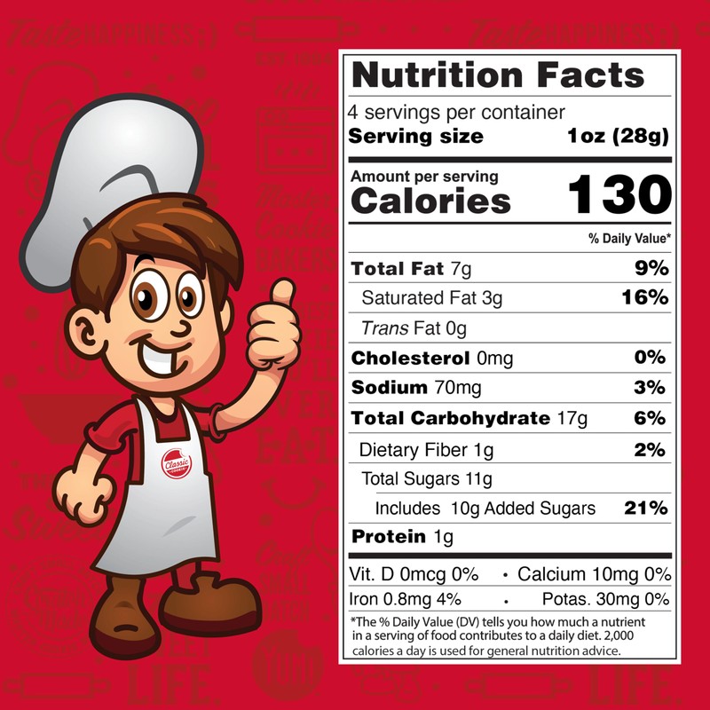 Classic Cookie, Crispy Mini Cookies, Chocolate Chip 4oz Bags, 24