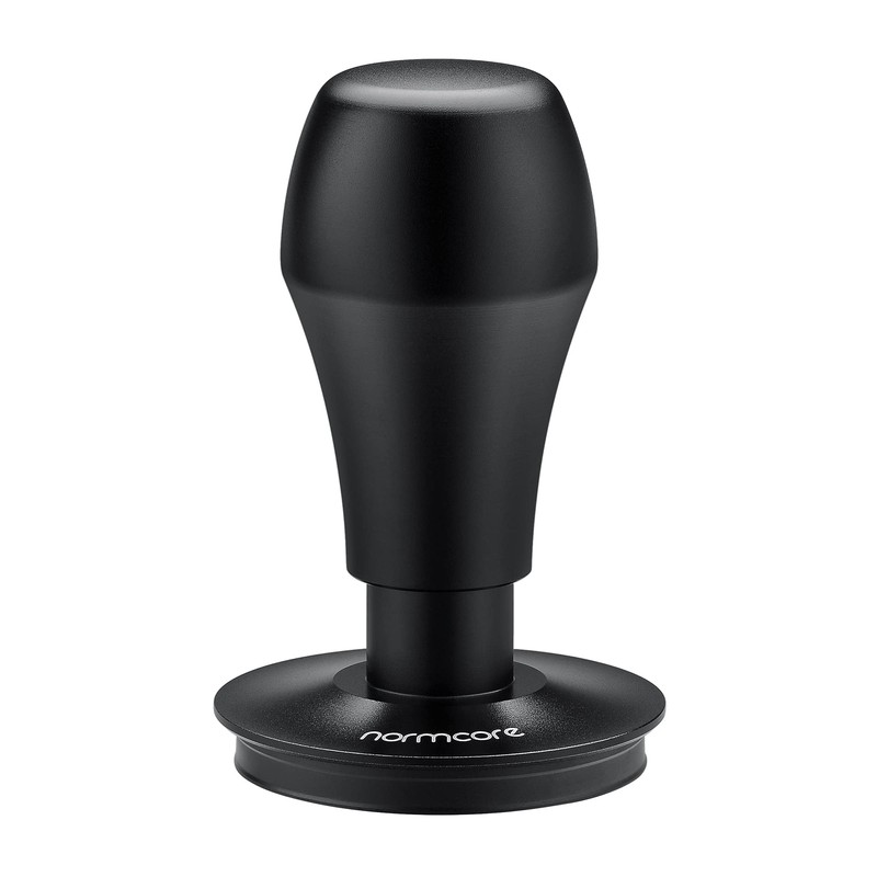 Normcore Coffee Tamper with Base Ripple 58.5 mm - Titanium
