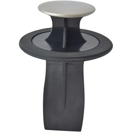 LimCryspp 1 Pc Accesorio Triturador de Basura Ventilación de Desagüe Hundir Filtros de Ventilación Soporte para Triturador de Desperdicios de Comida Sellador de Fregadero Tapón de Agua (Negro)