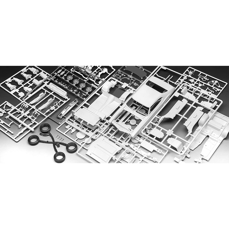 REVELL 07695 Vehicle Faithful Model Kit for Advanced Users, Unpainted,