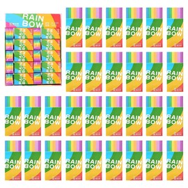 30 Pieces 2B Eraser Rainbow Mini Eraser for Children Soft Eraser 2B Soft School Eraser Set Party Bag Gift Toy