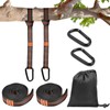 Vicloon 2pcs Hanging Rope, 2M Hammock Swing Straps Polyester String