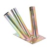 Aqbau Flag Holder 3 Compartments Flagpole Holder Flag Pole Flag