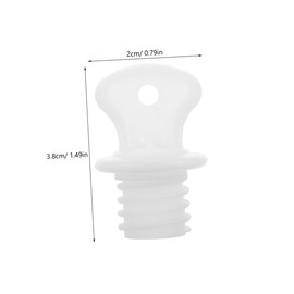 OATIPHO 4Pcs Hot Water Bag Sealer Lids Elegant Thermal Water Bag Stoppers for Leakproof Seal Compatible with Various Hot Water Bags for Everyday Use