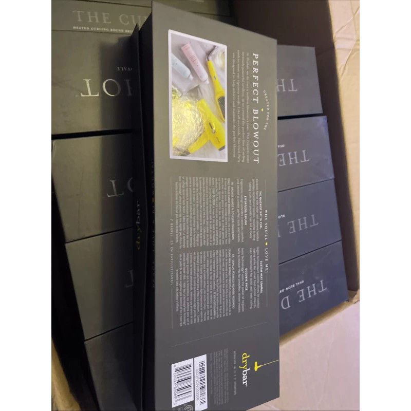 Drybar The Curl Party Heated Curling Round Brush Brand New