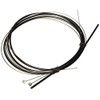 Shimano Y80098021 MTB Brake Cable Set, Stainless Steel, Black