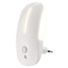 Lunartec Socket Light: LED Socket Night Light with Motion Sensor