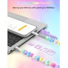 Jiunai Beaded Phone Charger 60W Charge 6ft Cute Heart Star