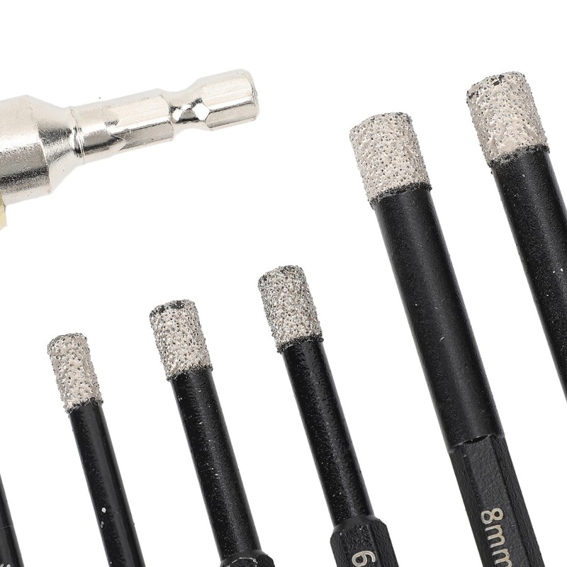 Diamond Drill Bits Set Hex Shank Diamond Hole Saw Kit