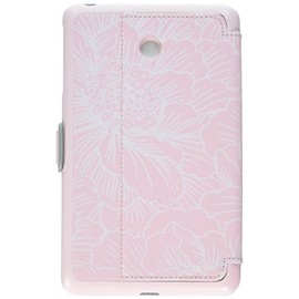 Speck Stylefolio Vegan Leather Case Cover Folio Stand for Verizon Ellipsis 8 - Fresh Floral Pink - in Retail Package