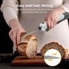 TUMIDY Cordless Electric Knife Rechargeable, Electric Carving Knife for Carving