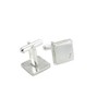 Square Cufflinks with ‘7’ Engraved - 7th Anniversary