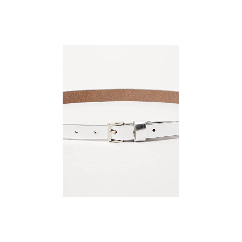 MGM Dolce Women's Belt, Silver (Light Silver)