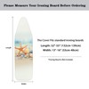 Psesaysky Beach Starfish Ironing Board Cover Resist Scorching Extra Wide