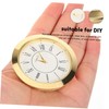 TEHAUX Vintage Clock Insert with Roman Numerals Clock Head for