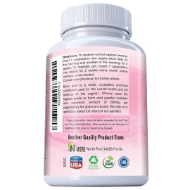 BORICFEM 600MG  VAGINAL SUPPOSITORIES YEAST INFECTION BV MADE IN USA (30 CT)