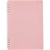 Kingjim CN9854TE Ring Notebook, Tefline, A5, Pink