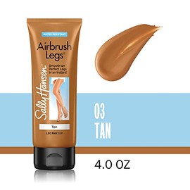 Sally Hansen Maquillaje En Crema para Piernas Airbrush Legs, Tan Glow, 118 ml