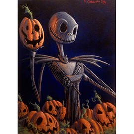 Jack is Back by Steven Correa Nightmare Before Christmas Unstretched Canvas Art