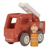 Little Dutch 2528 Wooden Fire Engine Red
