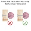 SAVORI Cabinet Knob Crystal Dresser Cupboard Drawer Wardrobe Door Knobs