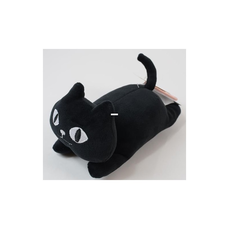 Friends Hill CW-720-201 Mochi Mochi Fuwa Cushion S, Black