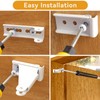 Storm Door Closer Bracket Kit, Screen Door Closer Replacement Part