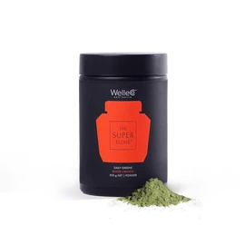 WelleCo The Super Elixir Greens Jar 300g, Blood Orange