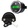 52mm Hour Meter Gauge LED Digital Car Timer 12/24V for