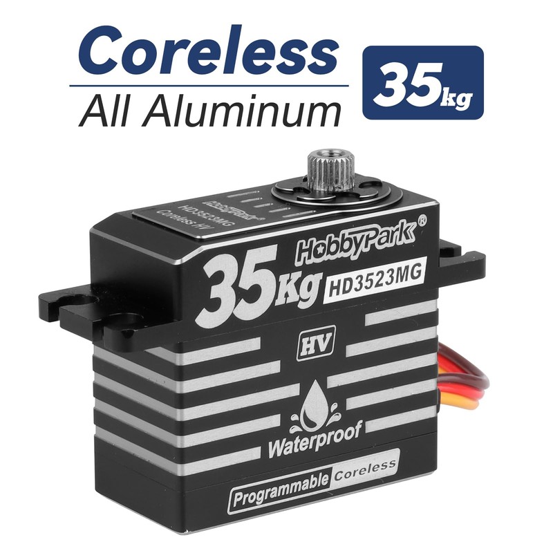 HobbyPark 35kg RC Servo Waterproof High Torque Metal Gear Digital