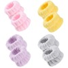 TOPINCN 4 Pares de Muñequeras Absorbentes Muñequera de Microfibra Muñequera