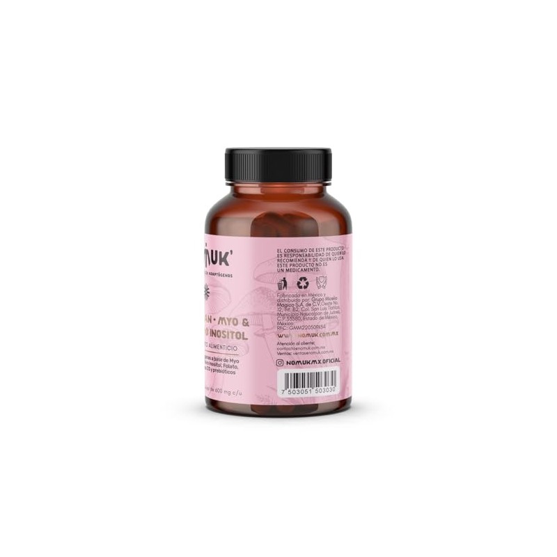 Myo Inositol Chiro Vitamina Zinc Selenio Complejo Mujer Acido Folico