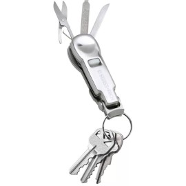 Swiss+Tech SMART CLIP Ultra 2.0 NAIL CLIPPER FILE SCISSORS KNIFE SCREWDRIVER