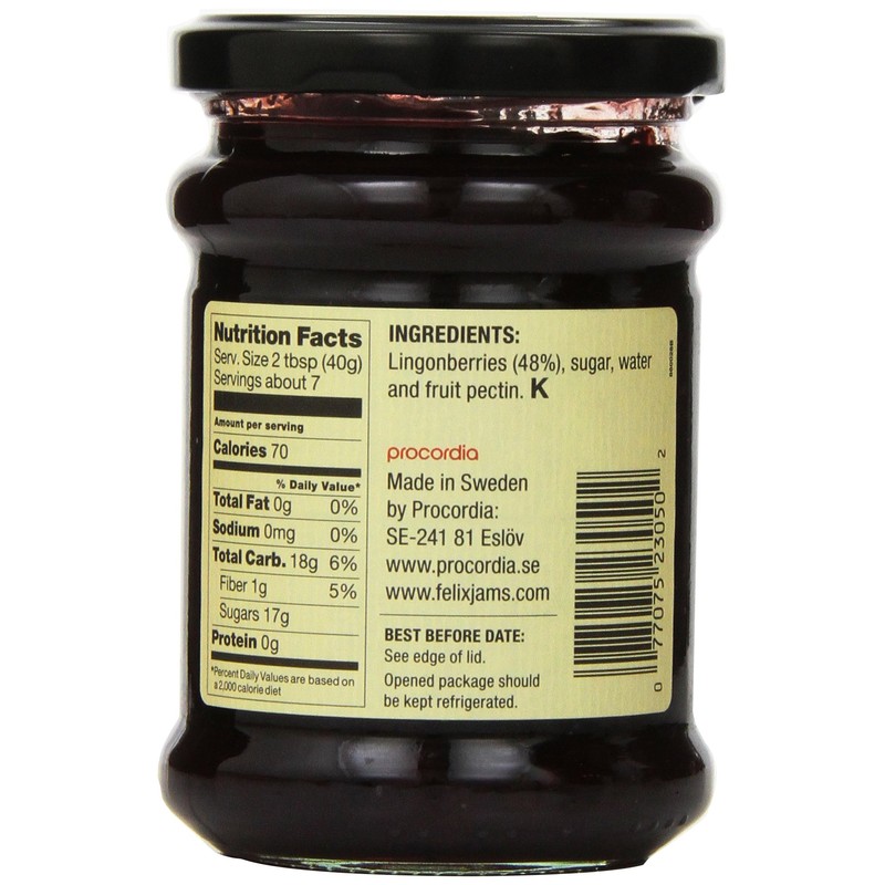 Felix Lingonberry Wild 10oz Jar